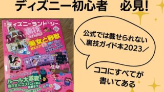 ディズニーガイドブック23 おすすめ本はコレだ 浦安ままらいふ